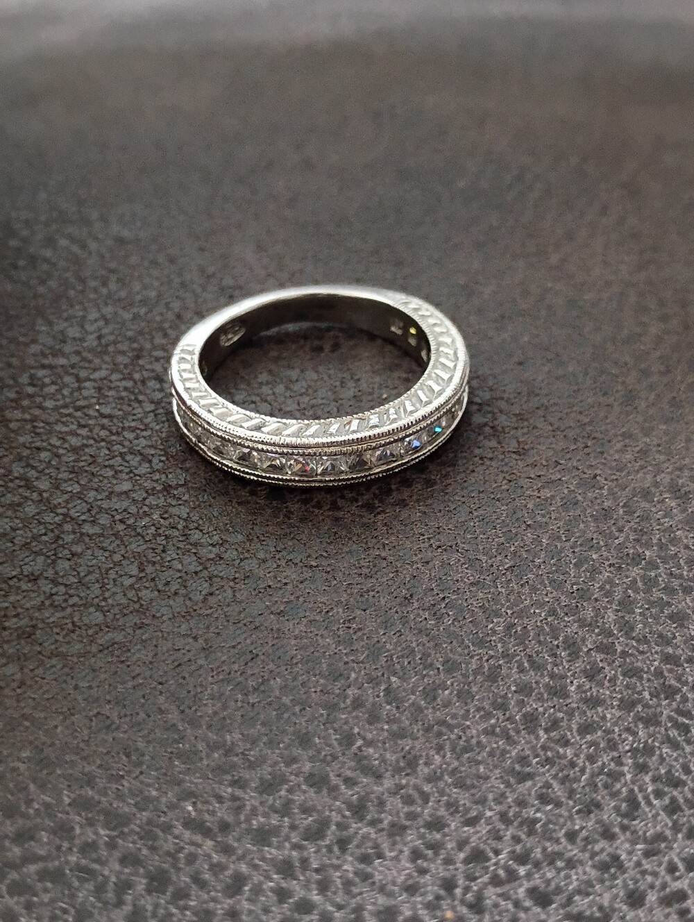 925 Sterling Silver Wedding Bands for Women & Wedding Ring size 7. - Picture 5 of 6